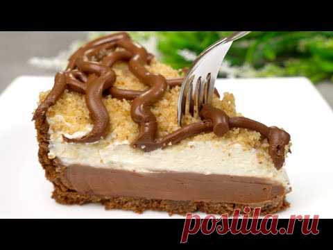 Торт за 5 минут! Вы будете делать этот торт каждый день. Ни духовки, ни яблок, ни яиц!