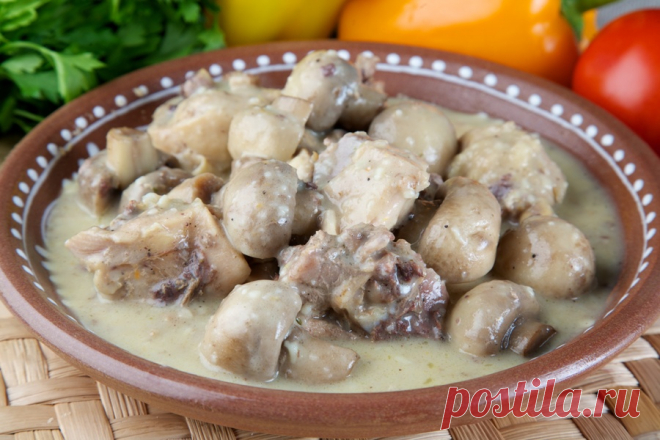 Чулама из цыплëнка - Блюда из мяса птицы