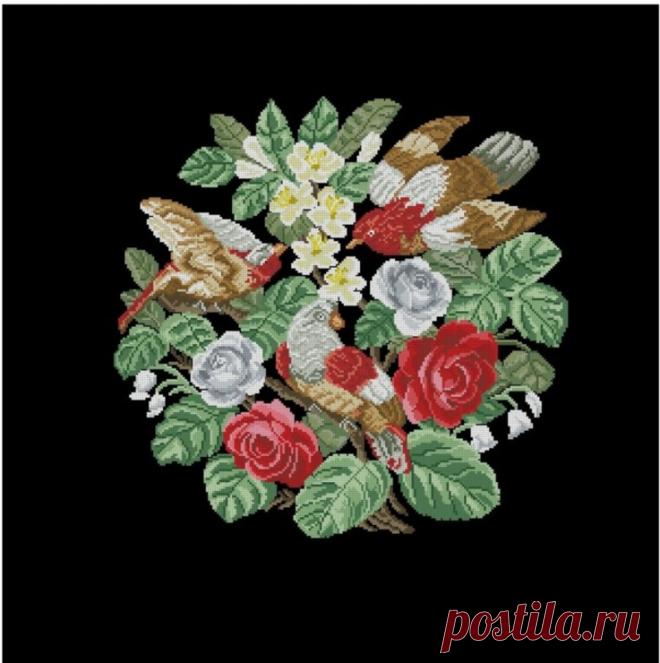 Gallery.ru / Фото #151 - Старинные схемы вышивки - biserinkaa