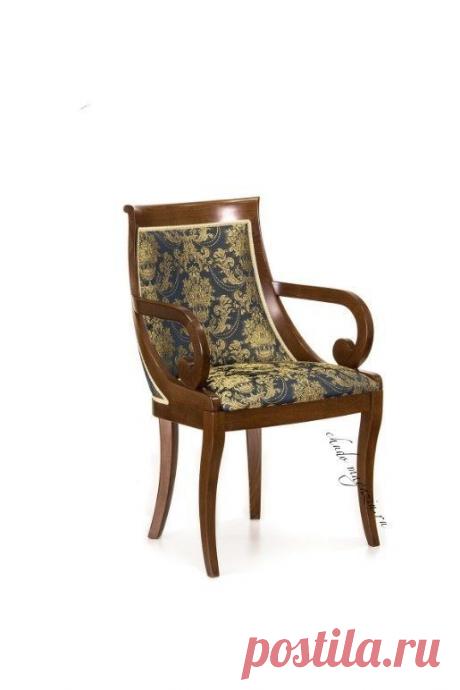 Мягкое кресло из массива с изогнутой спинкой и полуовальными подлокотниками (Глори-2) купить по цене 45 420 руб. в Москве — интернет магазин chudo-magazin.ru