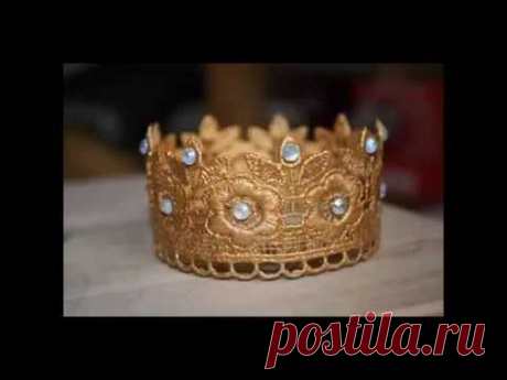 Корона для девочки своими руками. Crown for the girls with their hands.