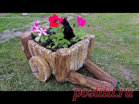 Креативное использование пластикового ящика для крутого декора