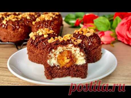 Они исчезнут через минуту! Невероятно вкусный шоколадный десерт Сникерс!
