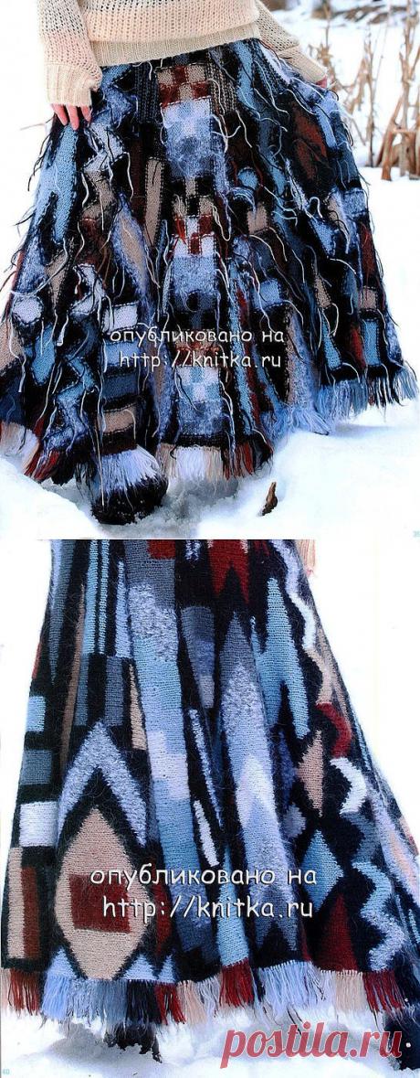 Юбка – трансормер, связанная спицами | САМОБРАНОЧКА - сайт для рукодельниц, мастериц