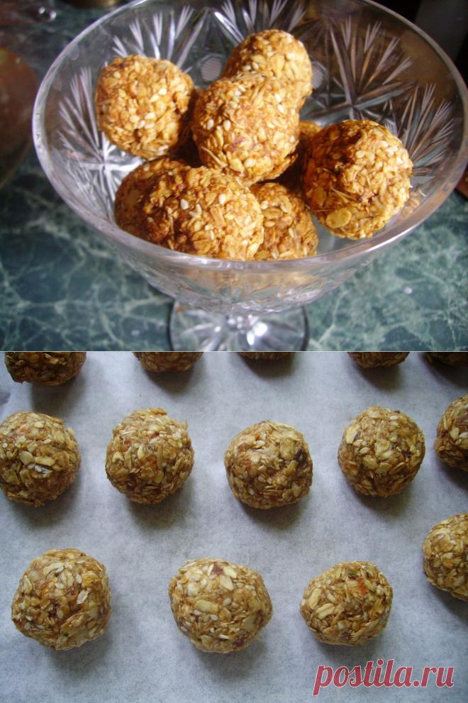 Бесподобные домашние конфеты из геркулеса