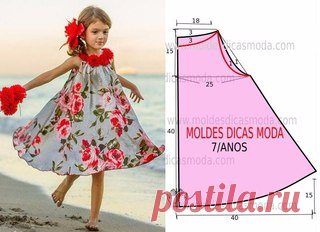 Шьем платья для девочек