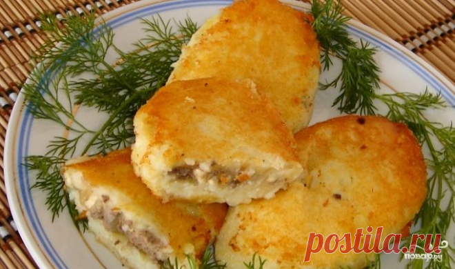 Зразы с печенью - пошаговый кулинарный рецепт на Повар.ру
