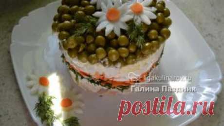 Салат мои ромашки рецепт с фото