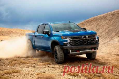 Chevrolet Silverado ZR2 2022: салон, цена, продажи
