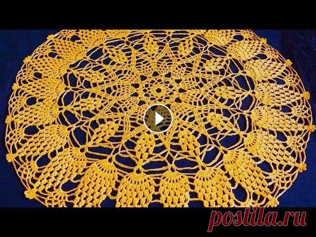 Салфетка крючком по схеме. Вязание салфетки. Ажурная салфетка. Часть 1. Диаметр салфетки 50 см. Вязала салфетку крючком 1,5 мм. Использовала 8 мотков по 10 грамм ириса Гамма, всего 700 метров. Вязание такой ажурной салфетк...
