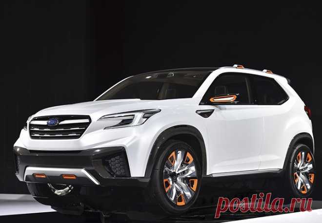 Смотри! Subaru Forester 2018 модельного года Автомобили Subaru традиционно привлекают внимание автолюбителей агрессивной динамикой, способностью справляться с любыми дорожными условиями и неповторимым