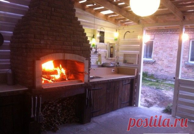 Беседка над мангалом своими руками — 6 соток