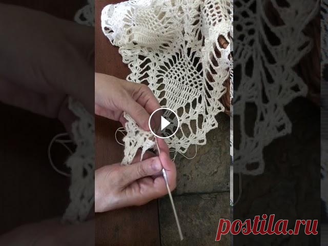 Вязание шали»Ананасами»крючком Подробный МК со схемой Несложно How to crochet a shawl  #8Аus25, 2020 Рукоделие Вязание крючком шали How to crochet a shawl...