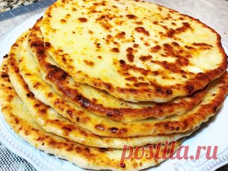 ХАЧАПУРИ по- русски или Вкуснющие СЫРНЫЕ  ЛЕПЁШКИ. Cheese Tortilla.