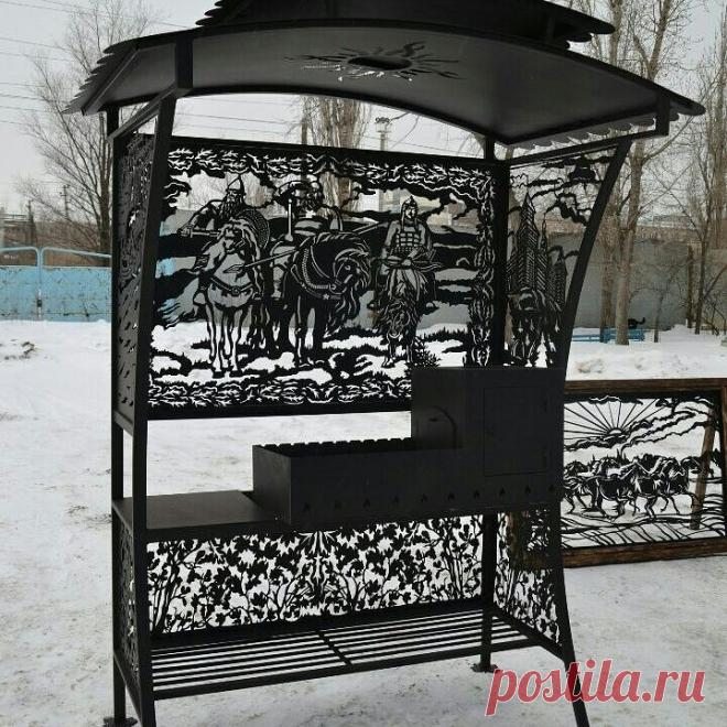 Мангал и лазерная резка