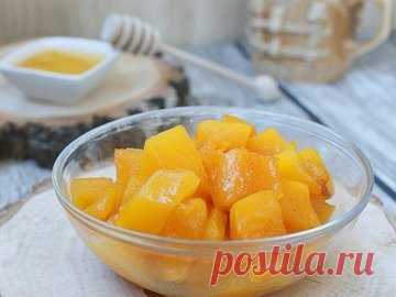 Медовая тыква в мультиварке - простой и вкусный рецепт с пошаговыми фото