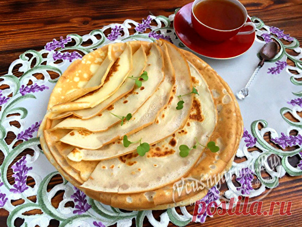 Тонкие блинчики на молоке для начинки с мясом Рецепт приготовления тонких блинчиковна молоке для начинки с мясом. Блины получаются не сладкими, всегда ровными и прочными.