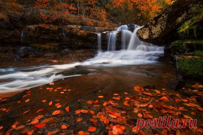 Dunloup Creek, West Virginia Photo by Manish Mamtani — National Geographic Your Shot