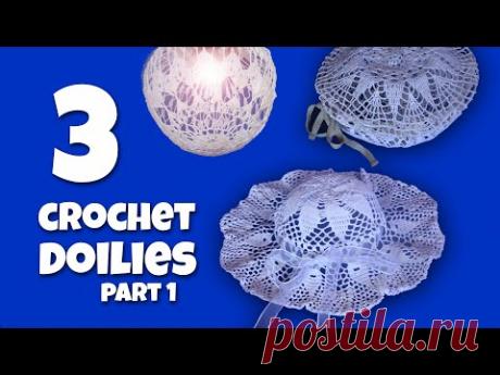 3 способа повторно использовать салфетки для вязания крючком