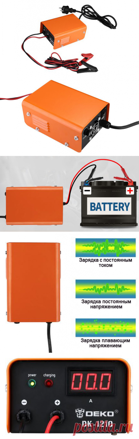 Автомобильное зарядное устройство DEKO DK1210 с Алиэкспресс | Super-Blog