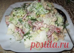 6 салатов с ПЕКИНСКОЙ КАПУСТОЙ.
1. Салат 