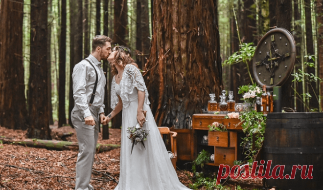 Свадебное платье в стиле 