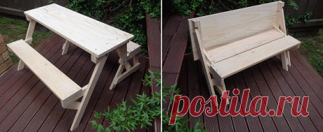 Kids folding picnic table | 2 in 1 | Introduction