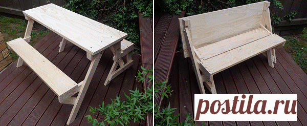 Kids folding picnic table | 2 in 1 | Introduction