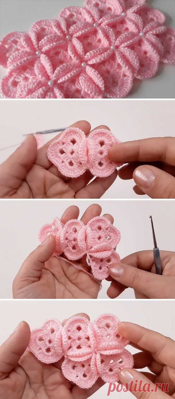 Learn how to make this beautiful crochet pattern for baby blanket! This stitch makes the most interesting texture of any patterns I have encountered!