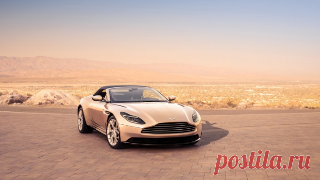 Стильный кабриолет: Aston Martin представил модель DB11 Volante - новости - LiveCars.Ru