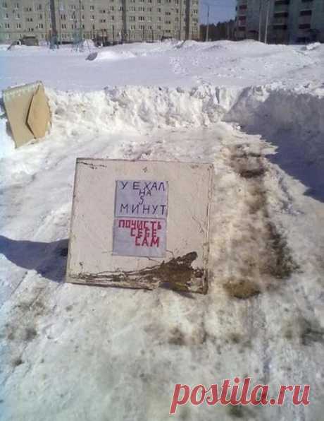 Снежная неблагодарность