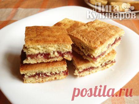 Простое печенье на кефире.