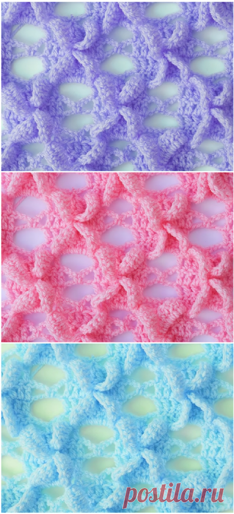 How To Crochet Butterfly Stitch - Crochet Ideas