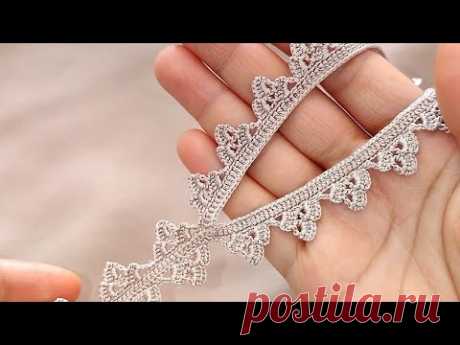 نصف طوق بالكروشي كايجي خطير ف جلابة او قفطان🤩/مع طريقة الاكمام اسفل الفيديو👇 Nm (59)
