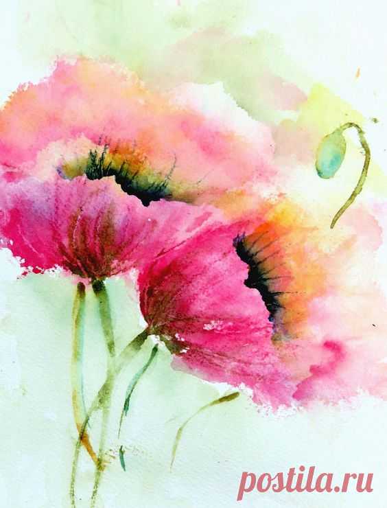 Aquarelle - Watercolor paintings | Painting
