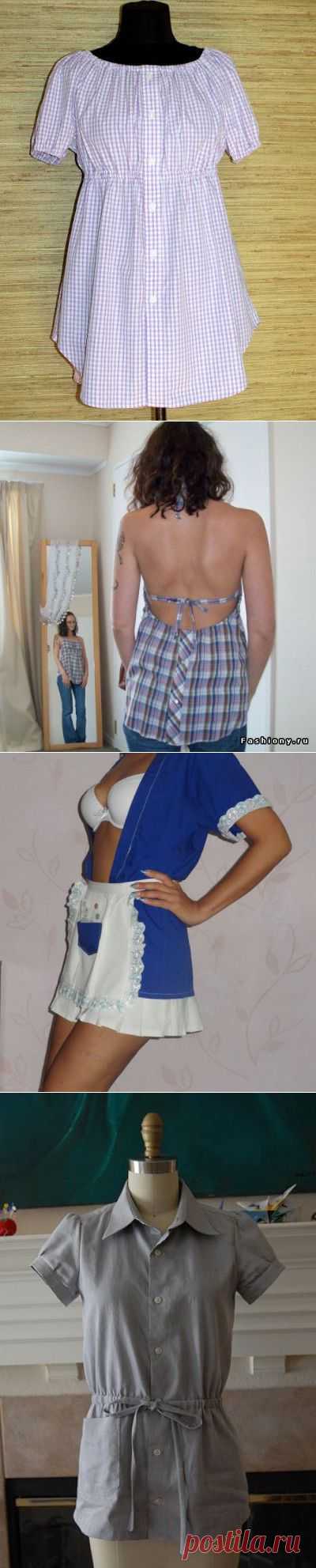 * СОРОЧКА мужская...  идеи более 40 моделей !..   // Варварушка-Рукодельница