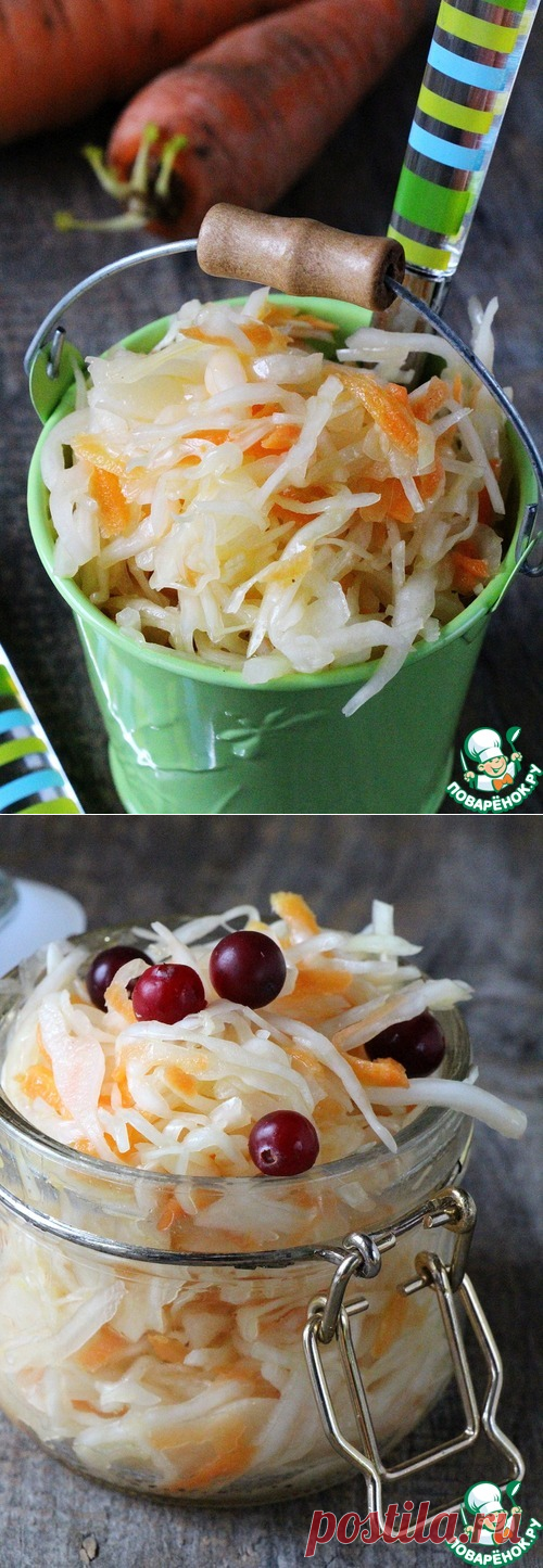 Маринованная капуста с горчицей - кулинарный рецепт