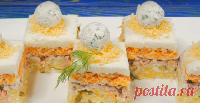 Закуска «Снежки» — прекрасное блюдо к праздничному столу