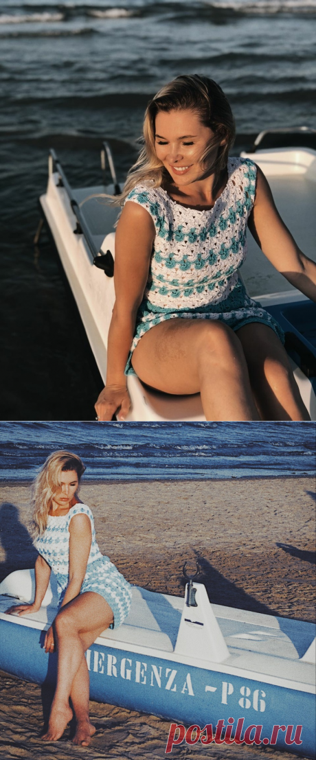 . Платье Mermaid в Римини - Вязание - Страна Мам