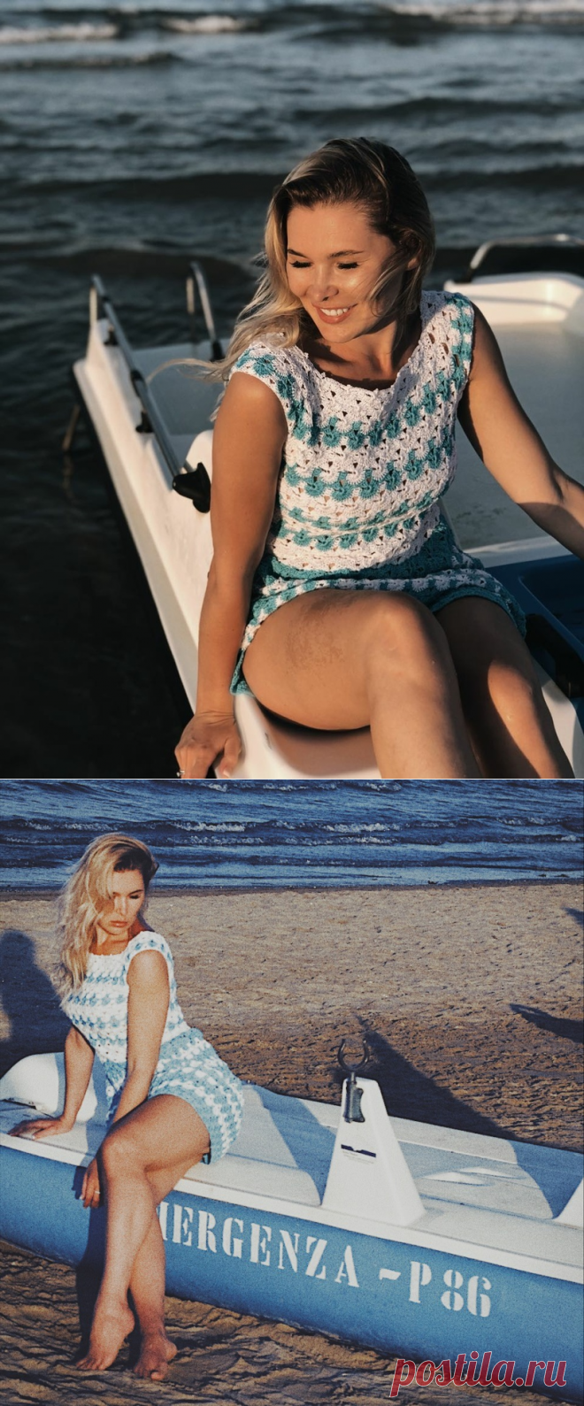 . Платье Mermaid в Римини - Вязание - Страна Мам