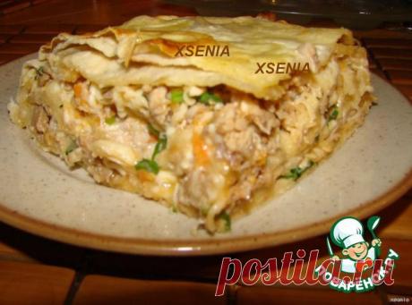 &quot;Мясной пирог из лаваша&quot;..