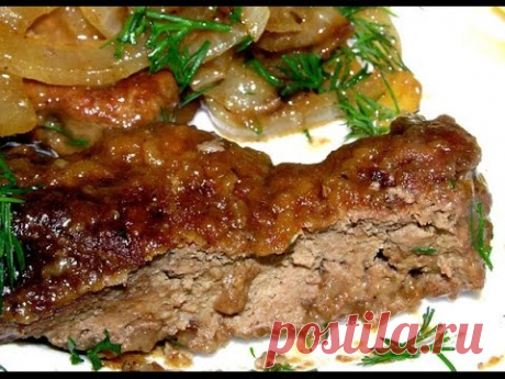 Нежнейшая маринованная, отбивная  печень, с необыкновенным вкусом.marinated liver .Liver. - YouTube