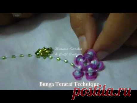 The Art of Bead Embroidery by Masnies Stitches &amp; Craft Boutique - YouTube