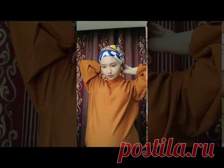 Как красиво завязать платок на голове?