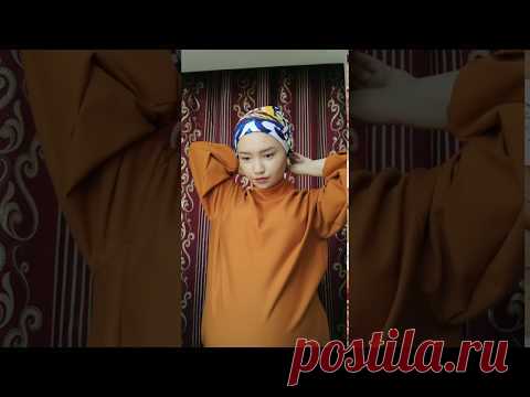 Как красиво завязать платок на голове?