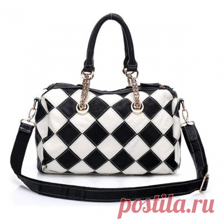 Women Elegant Cowhide Flower Patchwork Crossbody Bag Handbag - US$97.15
