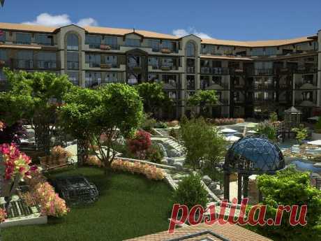 хорошее оформление сада