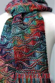 drop stitch scarf | Flickr - Photo Sharing!