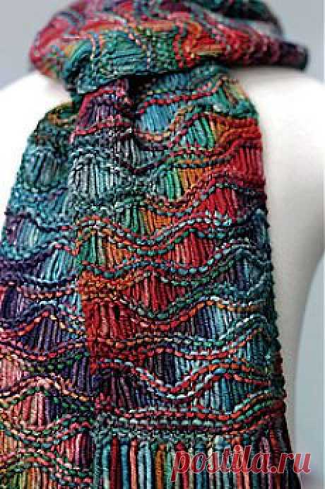 drop stitch scarf | Flickr - Photo Sharing!