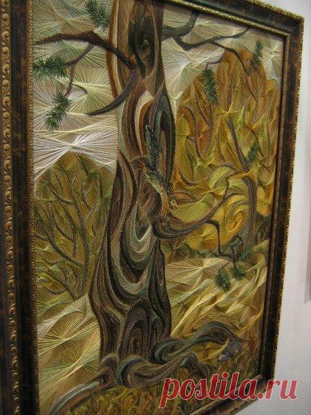 Для любителей работ в технике ИЗОНИТЬ. Схемы, работы